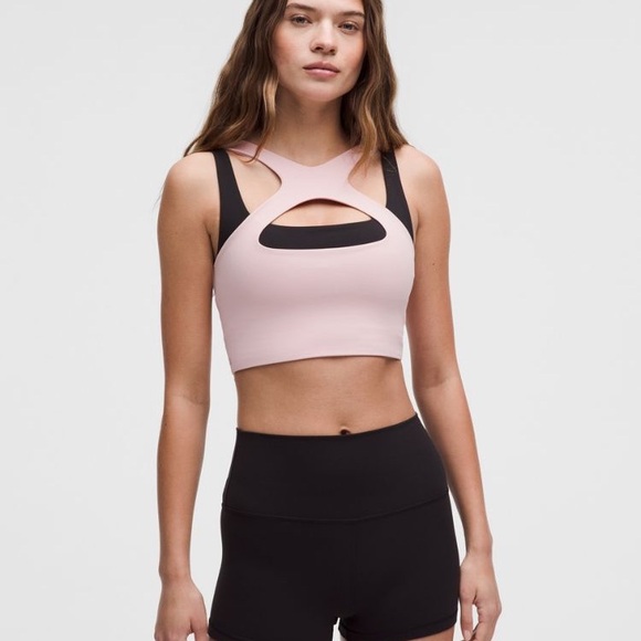 Lululemon Bend This Scoop reversible bra too. L/XL Teal Sleeveless Women's Top - Picture 10 of 15